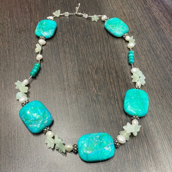 Semi Precious Stone Necklace - Picture 2 of 6